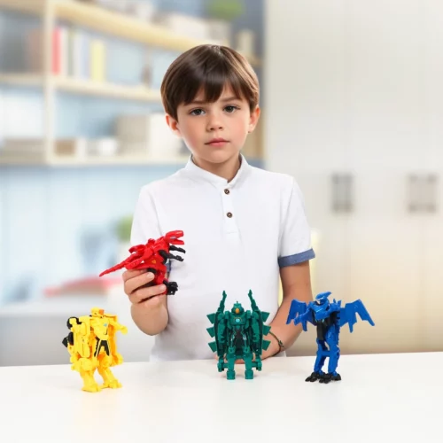 Dinoster igračke Raptor-Bot modularni robot - Slika 5