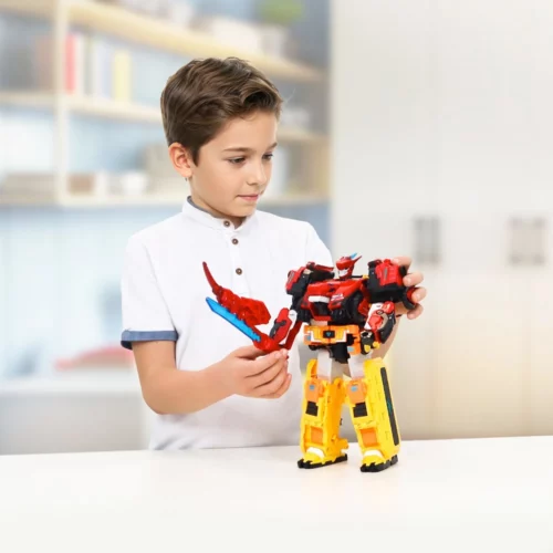 Dinoster igračke Raptor Tron modularni robot - Slika 4