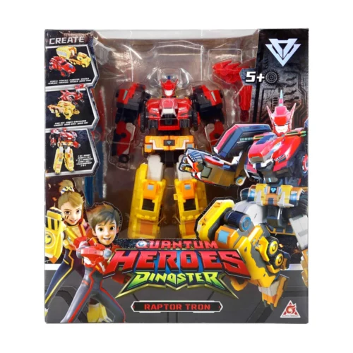 Dinoster igračke Raptor Tron modularni robot - Slika 10