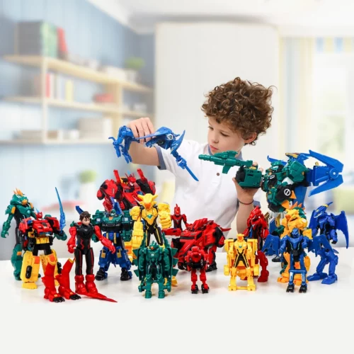 Dinoster igračke Stego Blast modularni robot - Slika 8