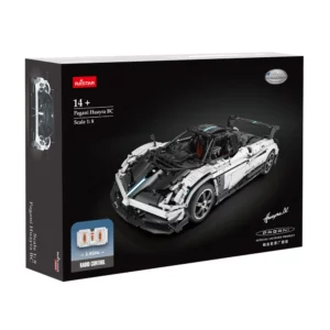 Rastar 1:8 Pagani Huayra BC veliki set kockica za sastavljanje vozila s daljinskim upravljačem - Slika 9