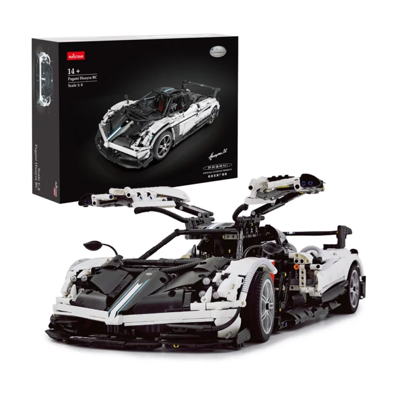 Rastar 1:8 Pagani Huayra BC veliki set kockica za sastavljanje vozila