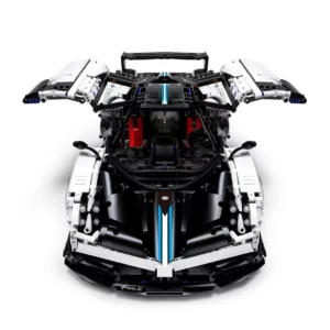 Rastar 1:8 Pagani Huayra BC veliki set kockica za sastavljanje vozila - Slika 6