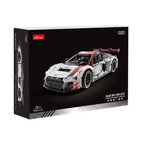 Rastar 1:8 Audi R8 veliki set kockica za sastavljanje vozila - Slika 12
