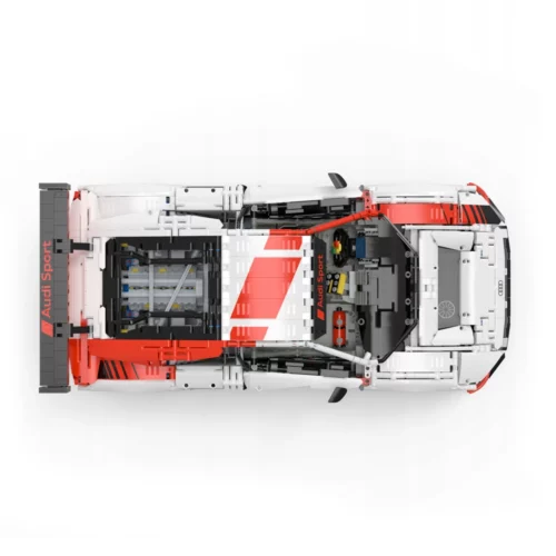 Rastar 1:8 Audi R8 veliki set kockica za sastavljanje vozila - Slika 9