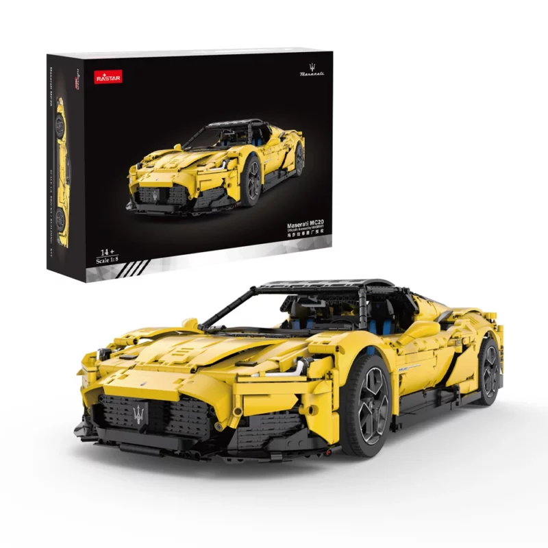 Rastar 1:8 Maserati MC20 veliki set kockica za sastavljanje vozila