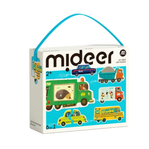 Mideer dječje art puzzle Prijevozna sredstva - Slika 1