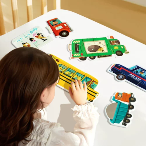 Mideer dječje art puzzle Prijevozna sredstva - Slika 4