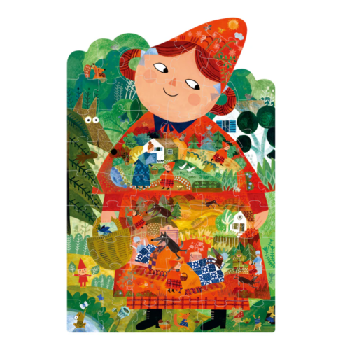 Mideer Crvenkapica umjetničke puzzle i slikovnica na hrvatskom jeziku - Slika 3