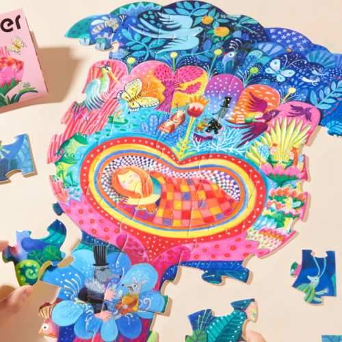 Mideer Palčica umjetničke puzzle i slikovnica na hrvatskom jeziku - Slika 4