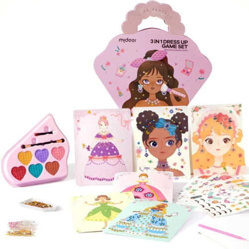 Mideer 3u1 dječji kreativni set za uljepšavanje Princess Fashion Show - Slika 1