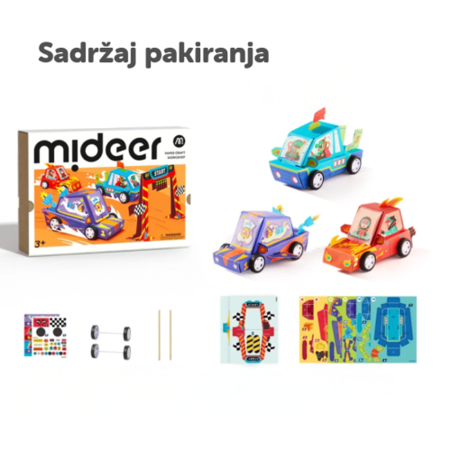 Mideer kreativni set Utrka snova - Slika 2