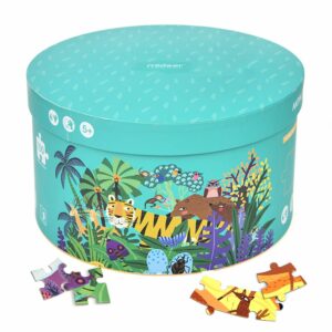 Mideer okrugle puzzle 150 kom - Životinje diljem svijeta