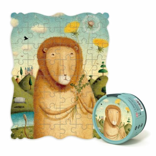 Mideer puzzle 48 kom portreti - Lav i maslačak - Slika 1