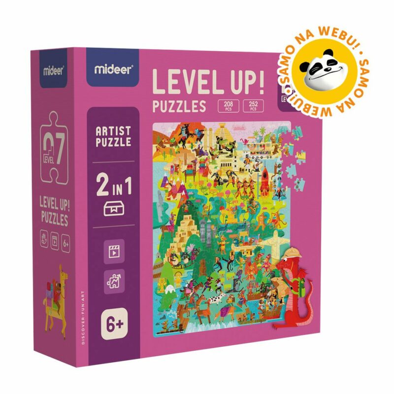 Mideer dječje puzzle Umjetnička djela razina težine 7