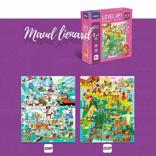 Mideer dječje puzzle Umjetnička djela razina težine 7 - Slika 2