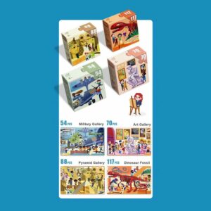 Mideer 4u1 puzzle Muzej - Slika 3