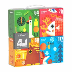 Mideer 4u1 puzzle Godišnja Doba