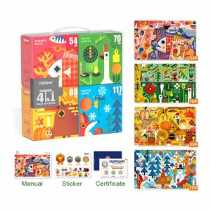Mideer 4u1 puzzle Godišnja Doba - Slika 2