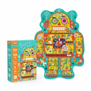 Mideer nepravilne puzzle Tvornica robota - Slika 2