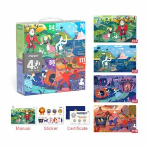 Mideer 4u1 puzzle Bajke - Slika 2
