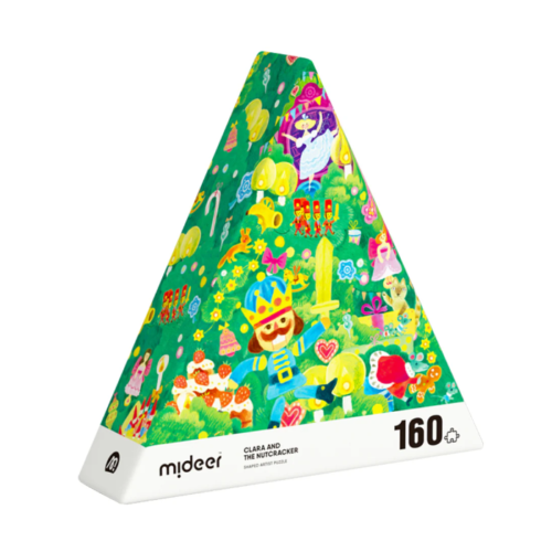 Mideer Montessori kolekcija Božićne puzzle Orašar 160 kom - Slika 5