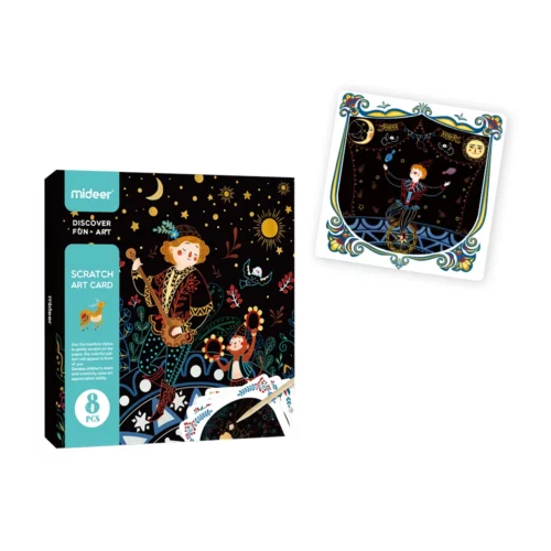 Mideer scratch art kartice Dječak - Slika 5