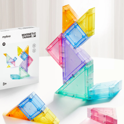 Mideer kreativne igračke Magnetni tangram - Slika 5
