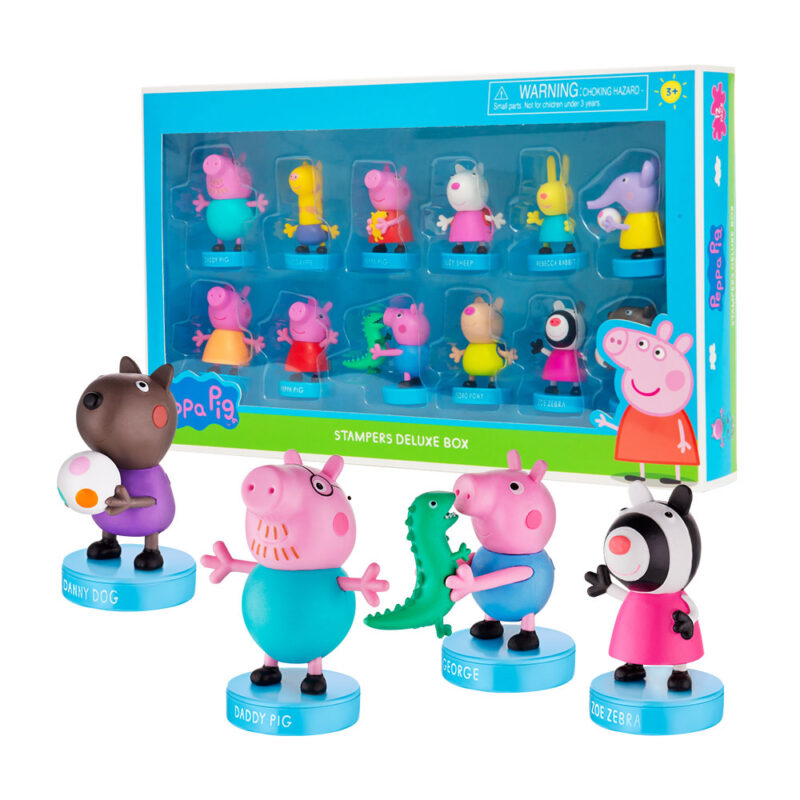 Peppa Pig figurica sa žigićem deluxe S1 12pk