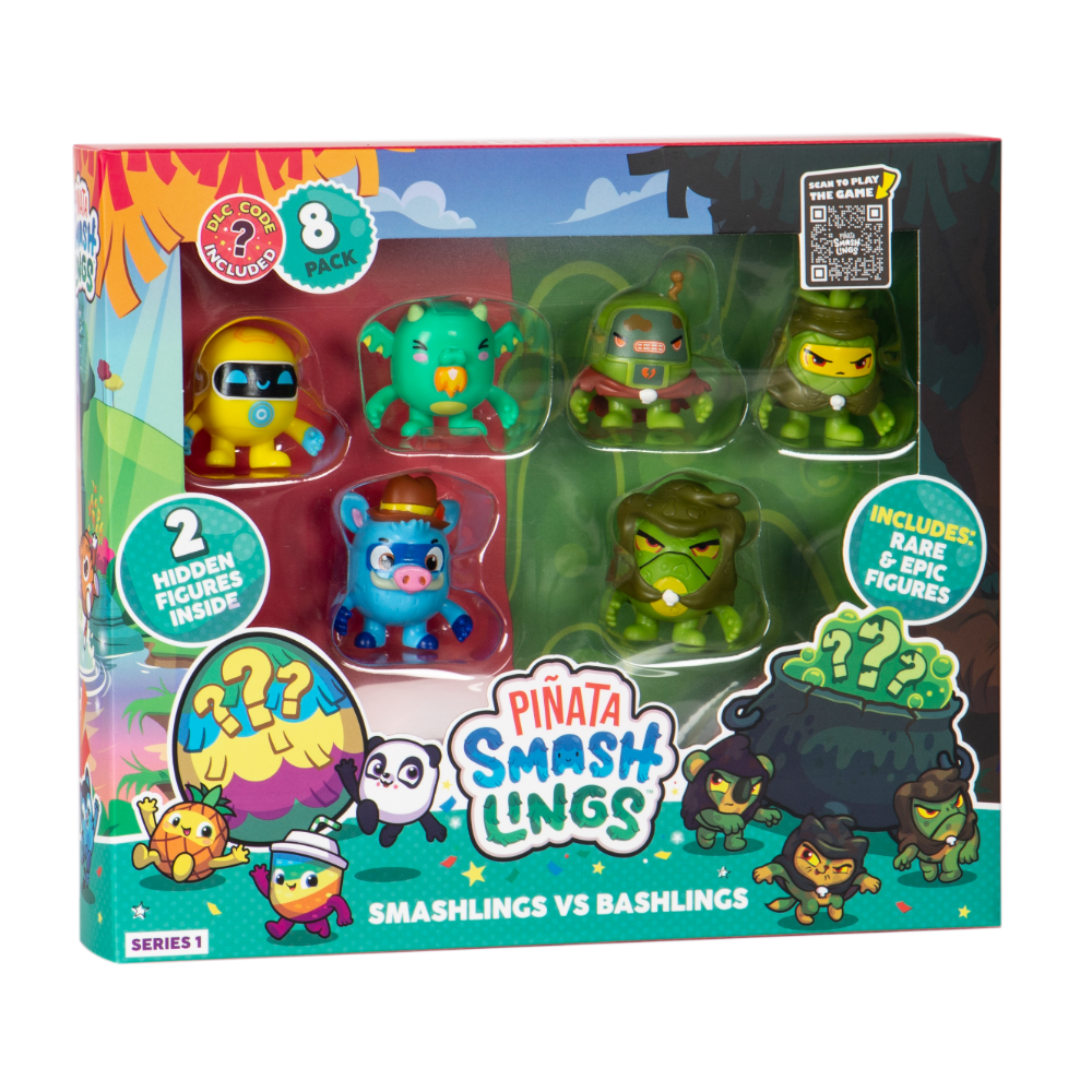 Smashlings figurice set "Smashlings vs. Bashlings" 8pk