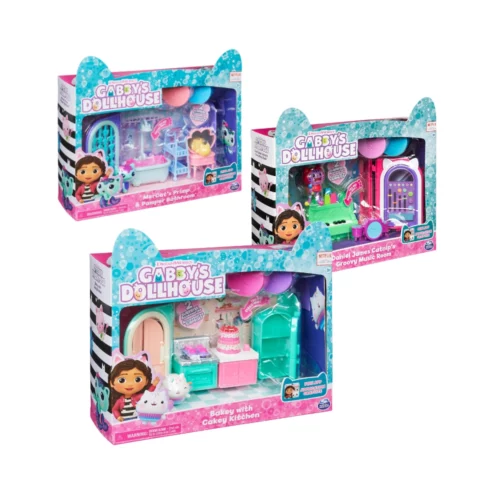 Gabby's Dollhouse Deluxe soba set za igru sort - Slika 9