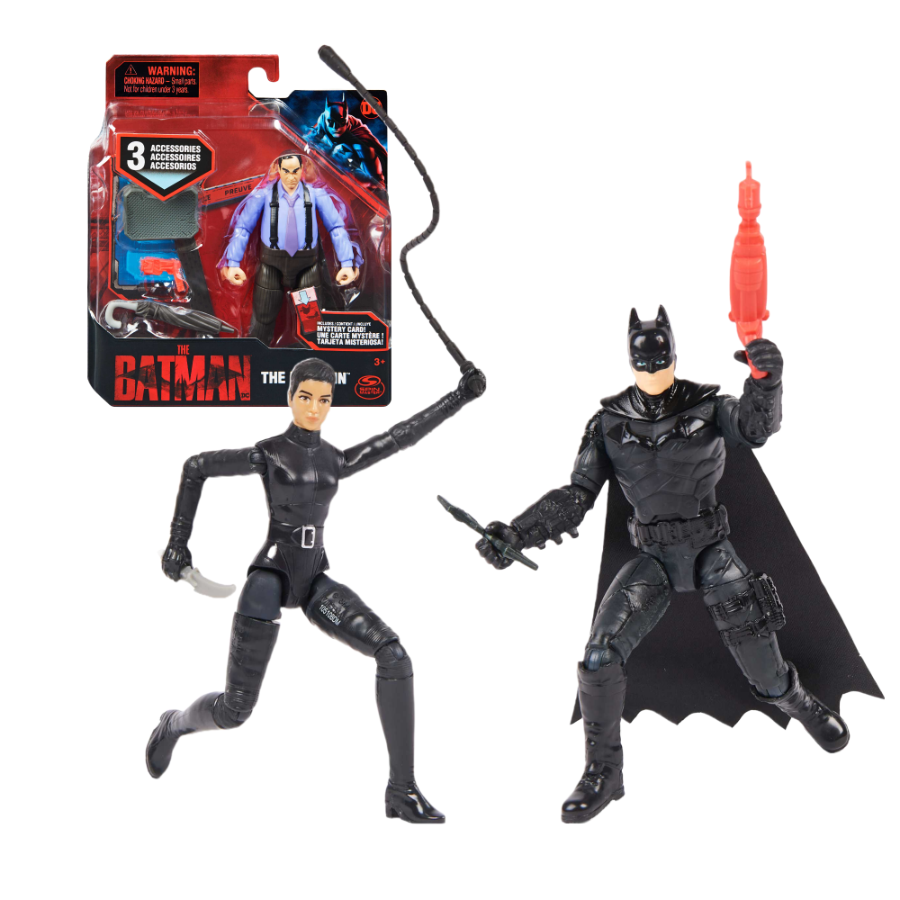 Batman dječja akcijska figura 10 cm s dodatkom
