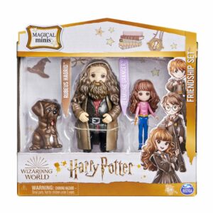 Harry Potter Hermione i Rubeus Hagrid lutke