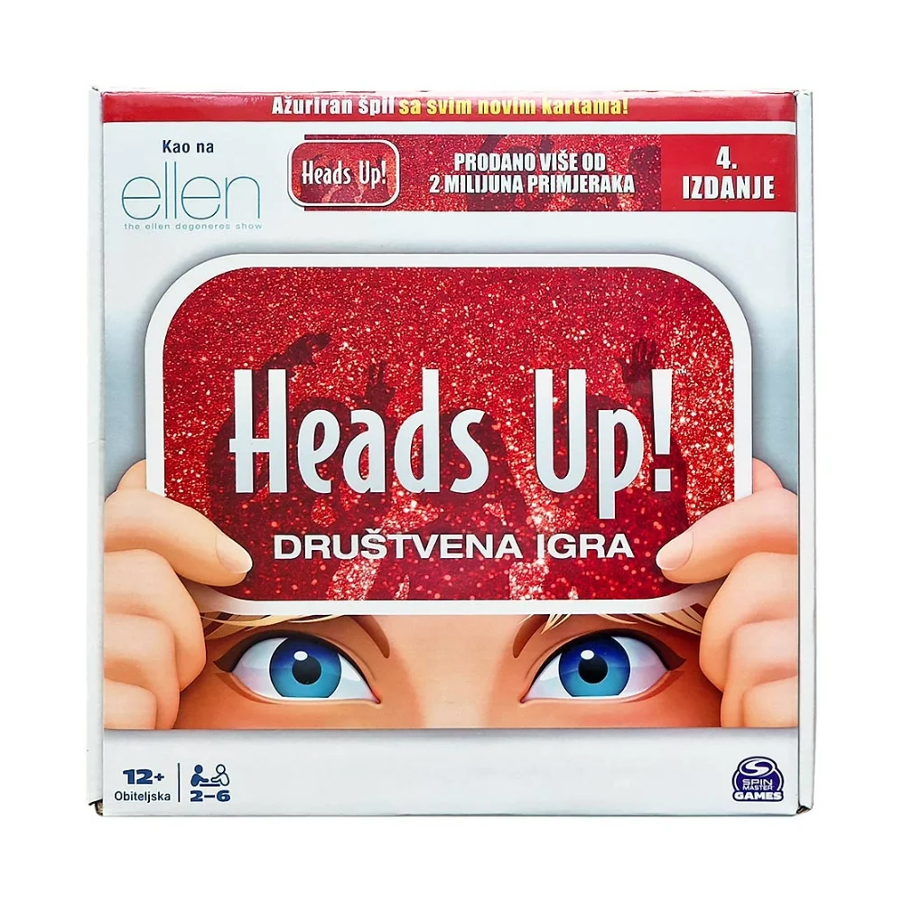 Društvena igra za cijelu obitelj Heads Up!