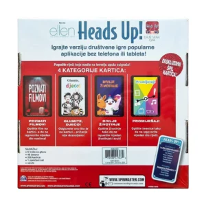 Društvena igra za cijelu obitelj Heads Up! - Slika 2