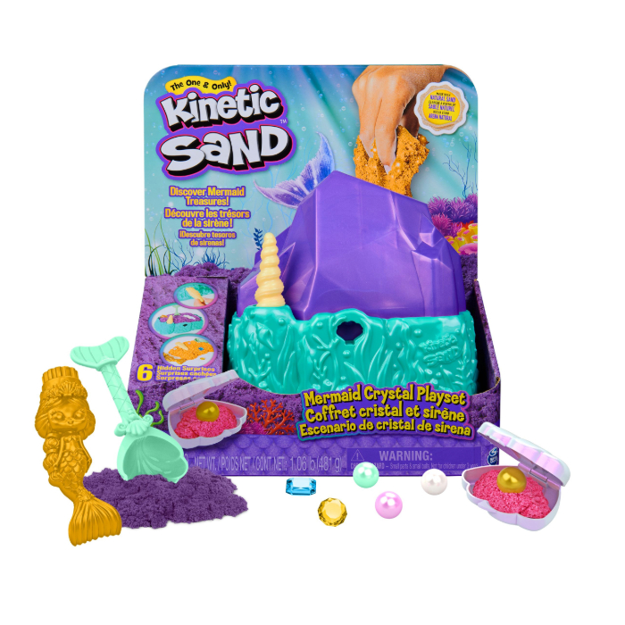 Kinetički pijesak set za igru Mermaid Crystal