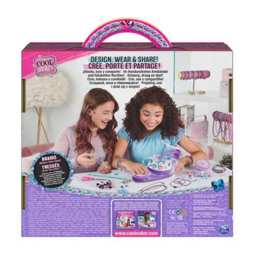 Cool Maker set za izradu narukvica i ogrlica "Bead and Braider" - Slika 6