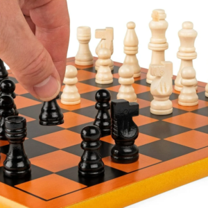 Društvena igra drveni šah - Slika 2