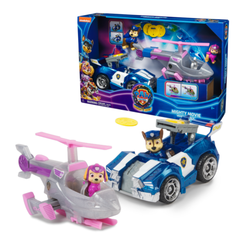 Paw Patrol igračke The Mighty Movie vozila 2pk - Slika 1