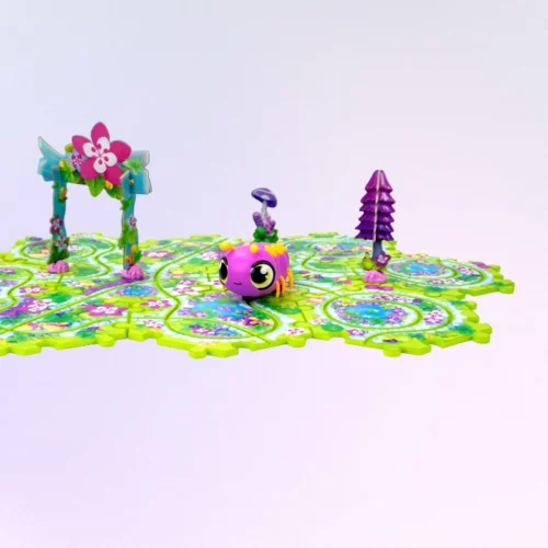 Jiggly Bugs elektronička igračka Ljubičasta gusjenica set za igru - Slika 2