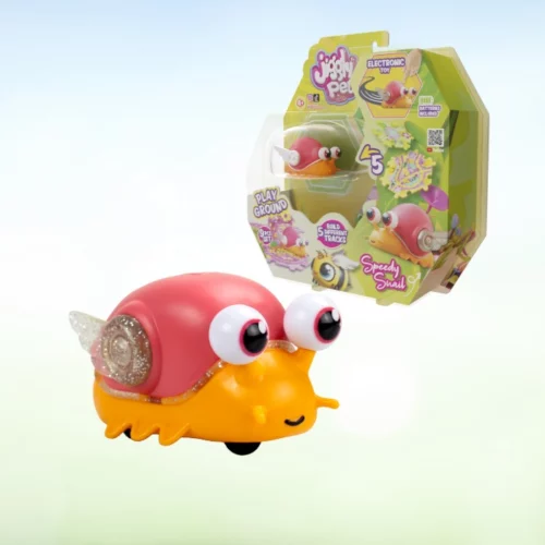 Jiggly Bugs elektronička igračka Narančasti puž set za igru - Slika 1