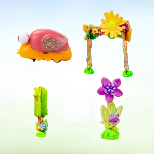 Jiggly Bugs elektronička igračka Narančasti puž set za igru - Slika 5