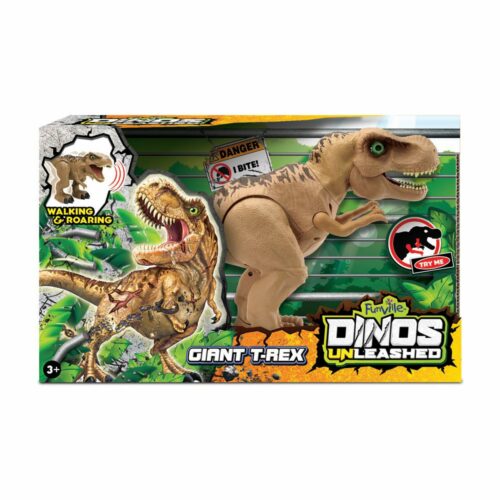 Dinos Unleashed - Walking & Roaring T-Rex pomična figura - Slika 3