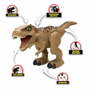 Dinos Unleashed - Walking & Roaring T-Rex pomična figura - Slika 2