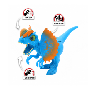 Dinos Unleashed interaktivna igračka Dilophosaurus - Slika 2