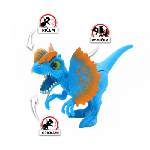 Dinos Unleashed interaktivna igračka Dilophosaurus - Slika 2