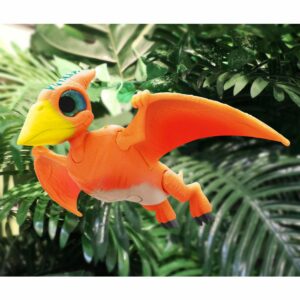 Dinos Unleashed Flying & Roaring Pterodactyl Jr. pomična figura - Slika 4