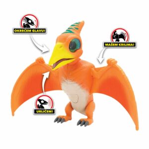 Dinos Unleashed Flying & Roaring Pterodactyl Jr. pomična figura - Slika 5