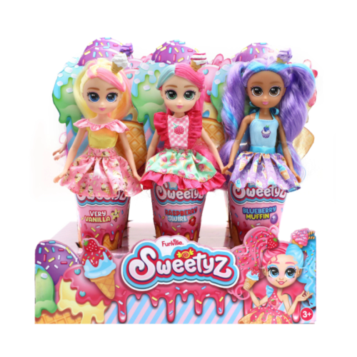 Sweetyz lutka u kornetu 24 cm, više vrsta - Slika 4