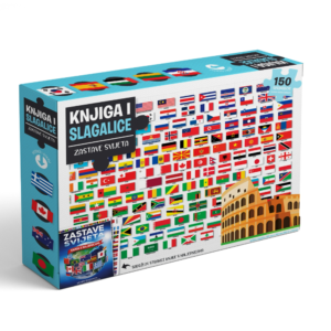 Zastave svijeta box set knjiga sa 150 slagalica - Slika 1